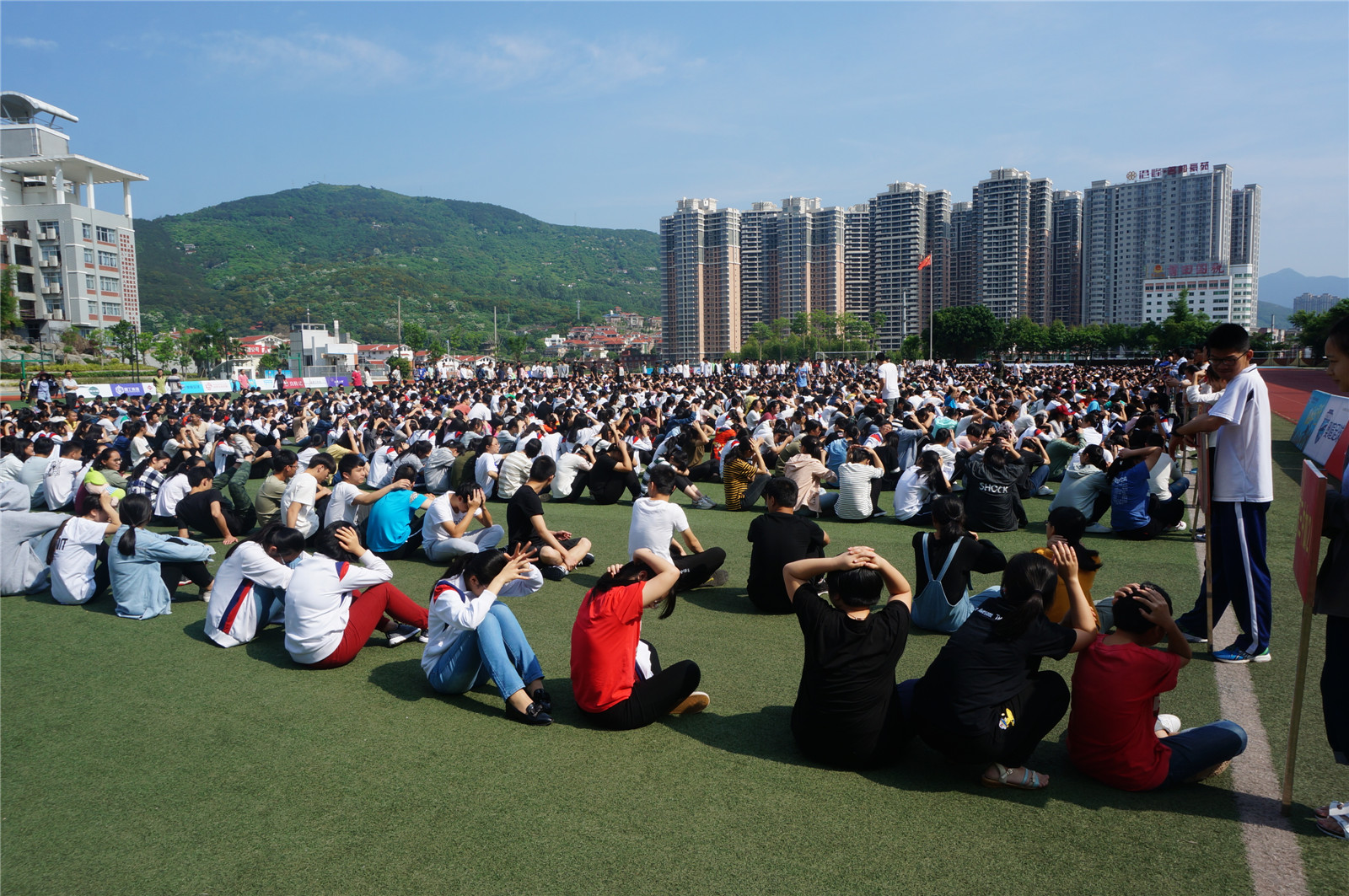 校园全景图_福建省莆田市第二中学